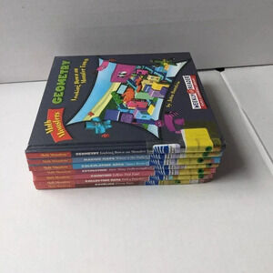 Weekly readers Math Monster Set of 7‎ Books John Burstein Vintage Homeschool